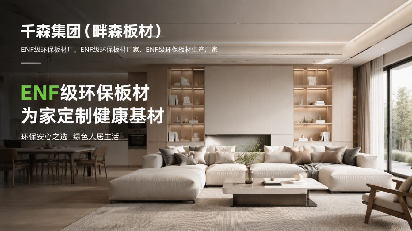 天水为全屋定制提供环保板材方案